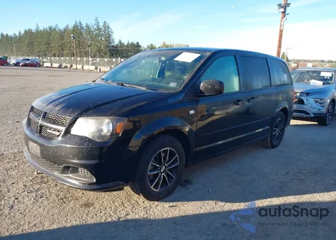 2014 Dodge Grand Caravan Se 30Th Anniversary from USA, damaged, VIN 2C4RDGBG0ER261284